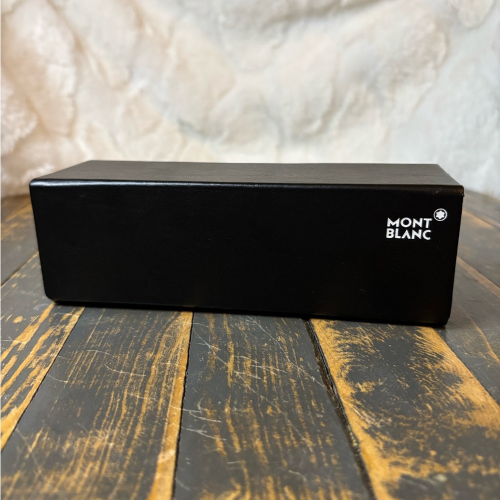 Mont Blanc Black glasses case